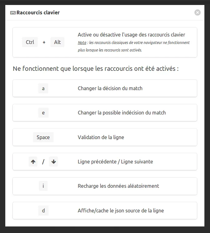 matchID projects view